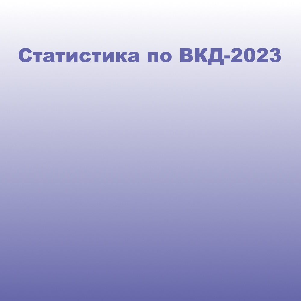 Статистика по ВКД-2023